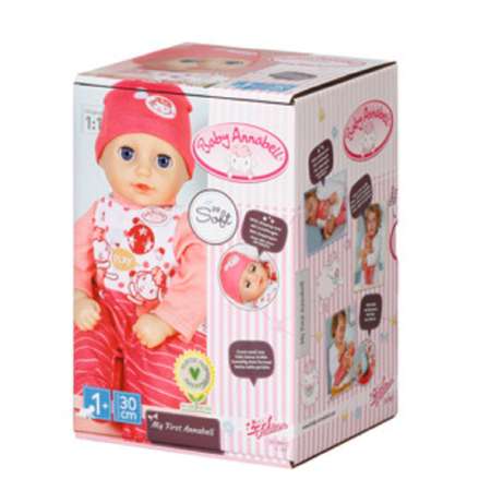 Кукла Zapf Creation Baby Annabell My First мягко набивная с бутылочкой 30cм