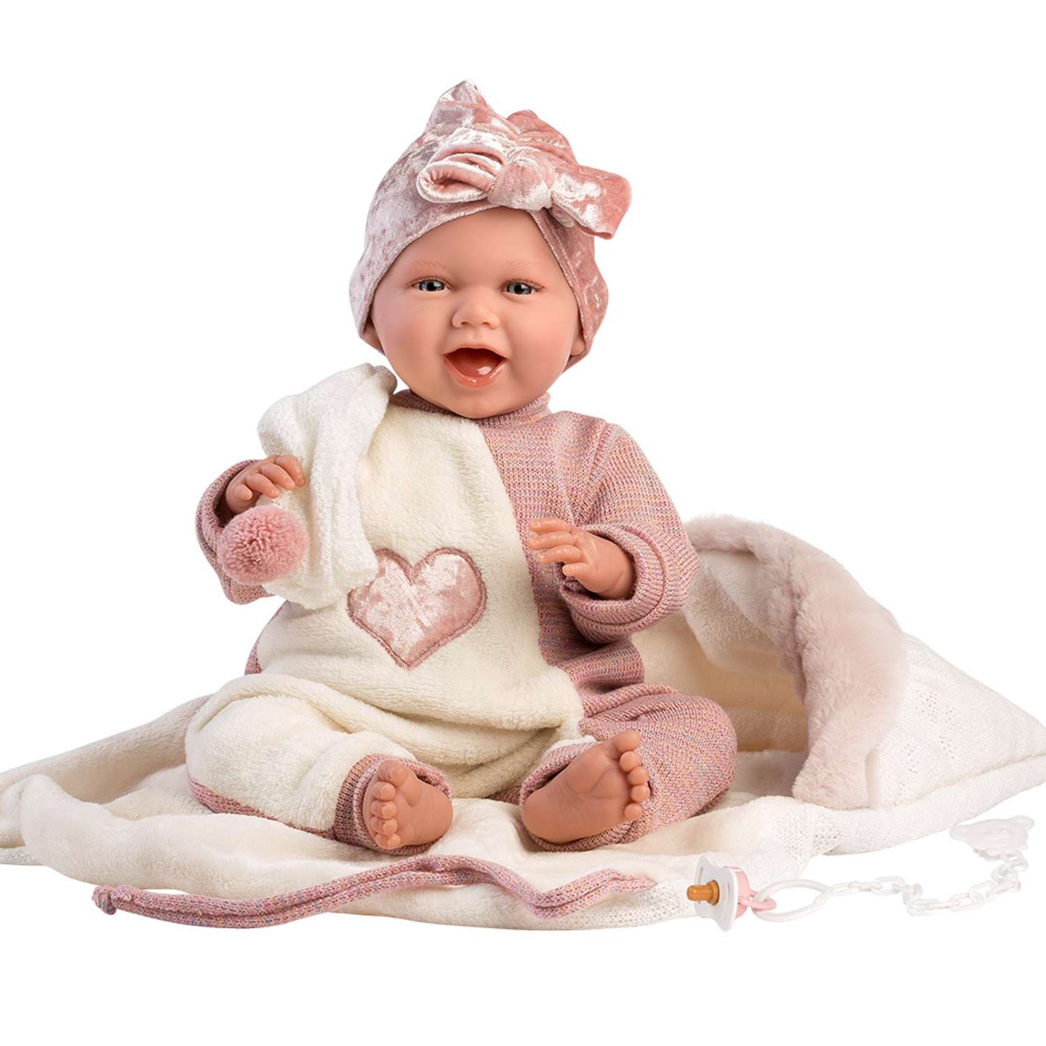 Кукла LLORENS младенец Мими 42 см в конверте со звуком L 74008 - фото 2