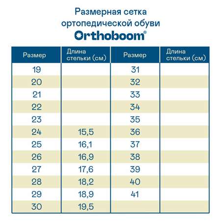 Ботинки ORTHOBOOM