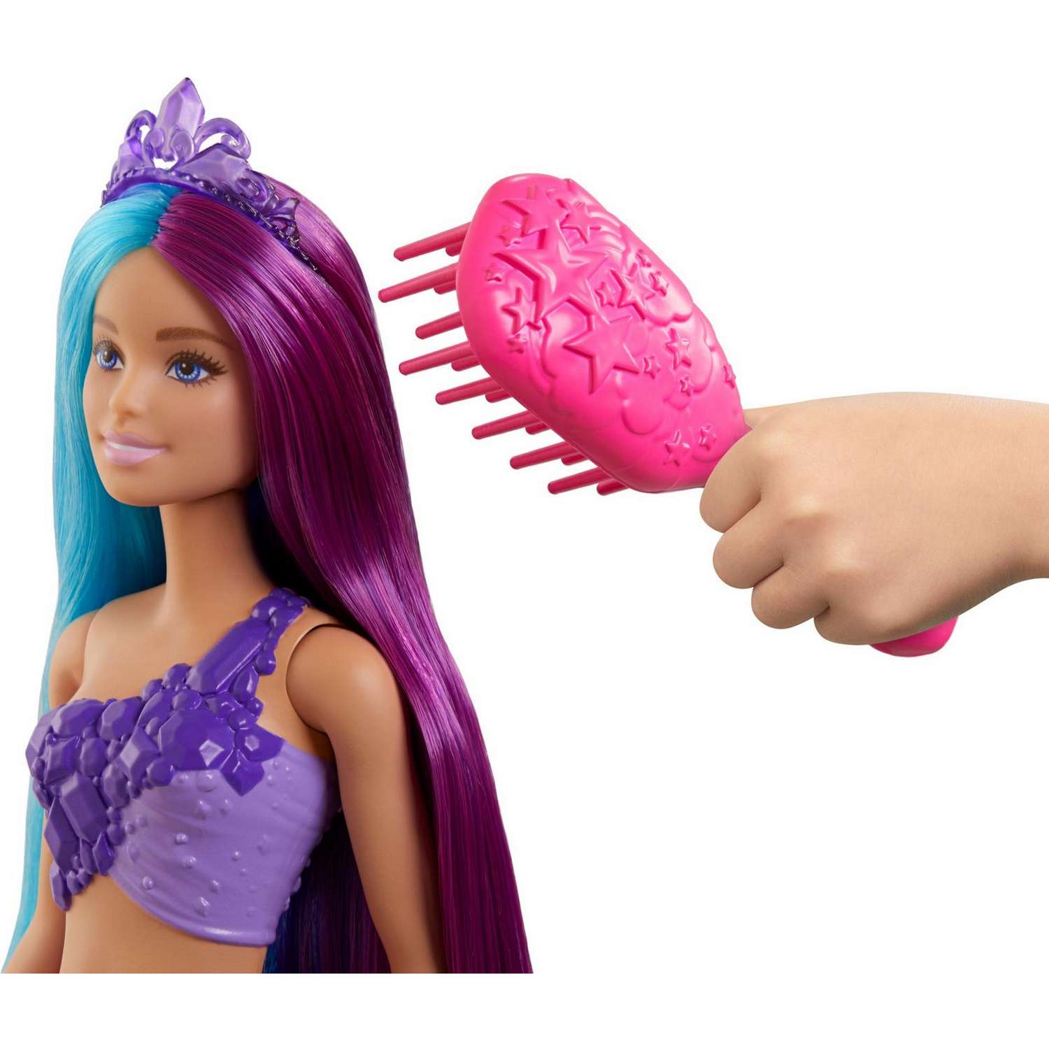 Кукла Barbie Дримтопия Русалка с длинными волосами GTF39 GTF39 - фото 12