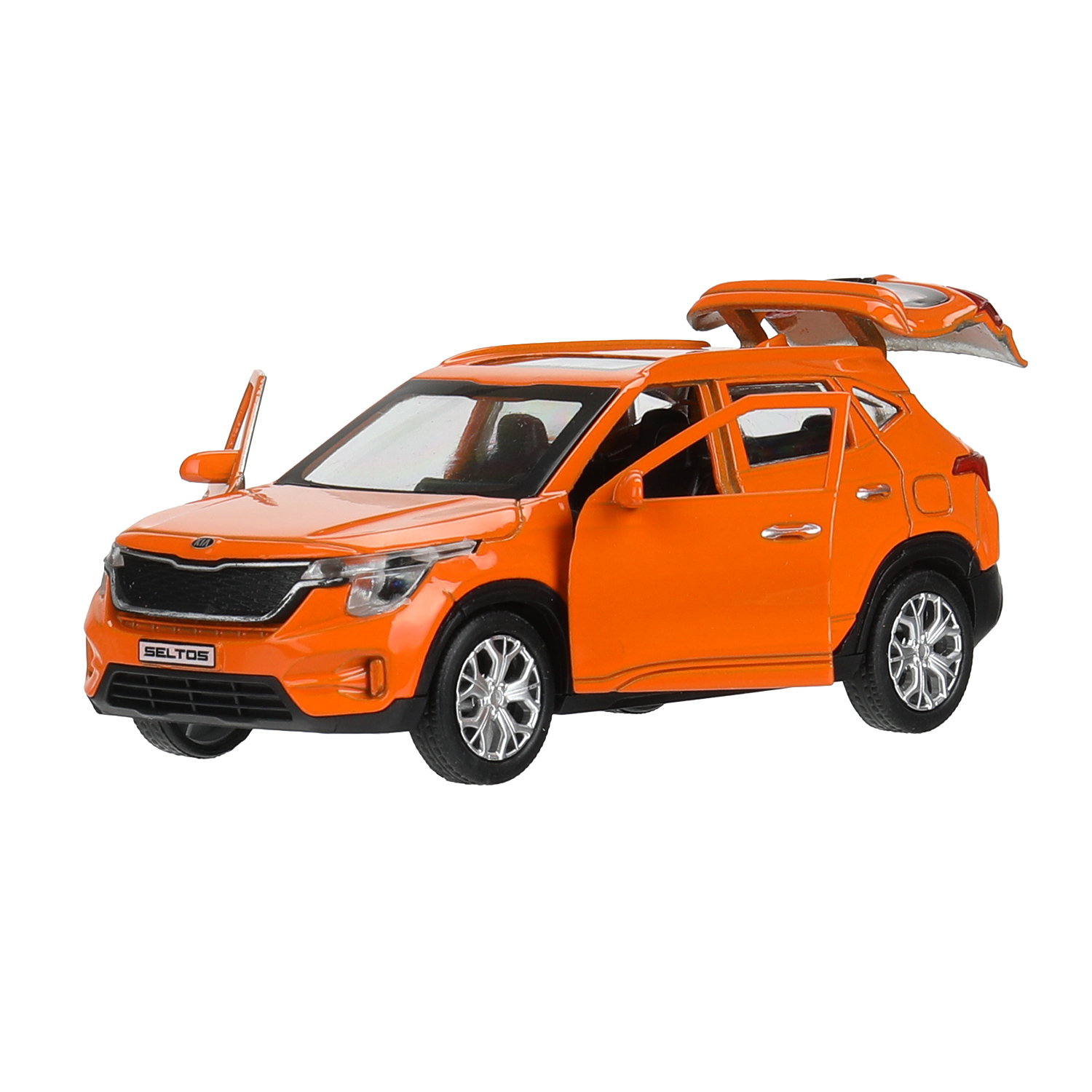 Автомобиль Технопарк KIA Seltos красный 394418 - фото 5