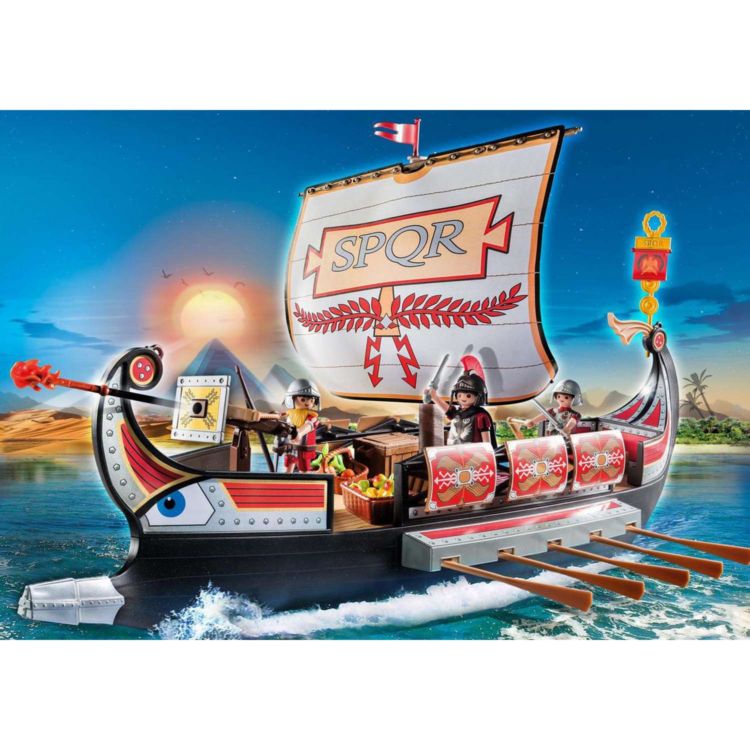 Конструктор Playmobil Корабль римских воинов - фото 4