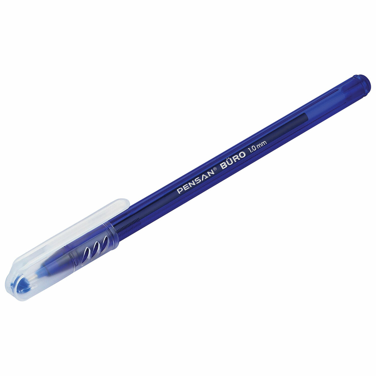 Ручки шариковые PENSAN синие масляные набор 50 штук для школы - фото 7