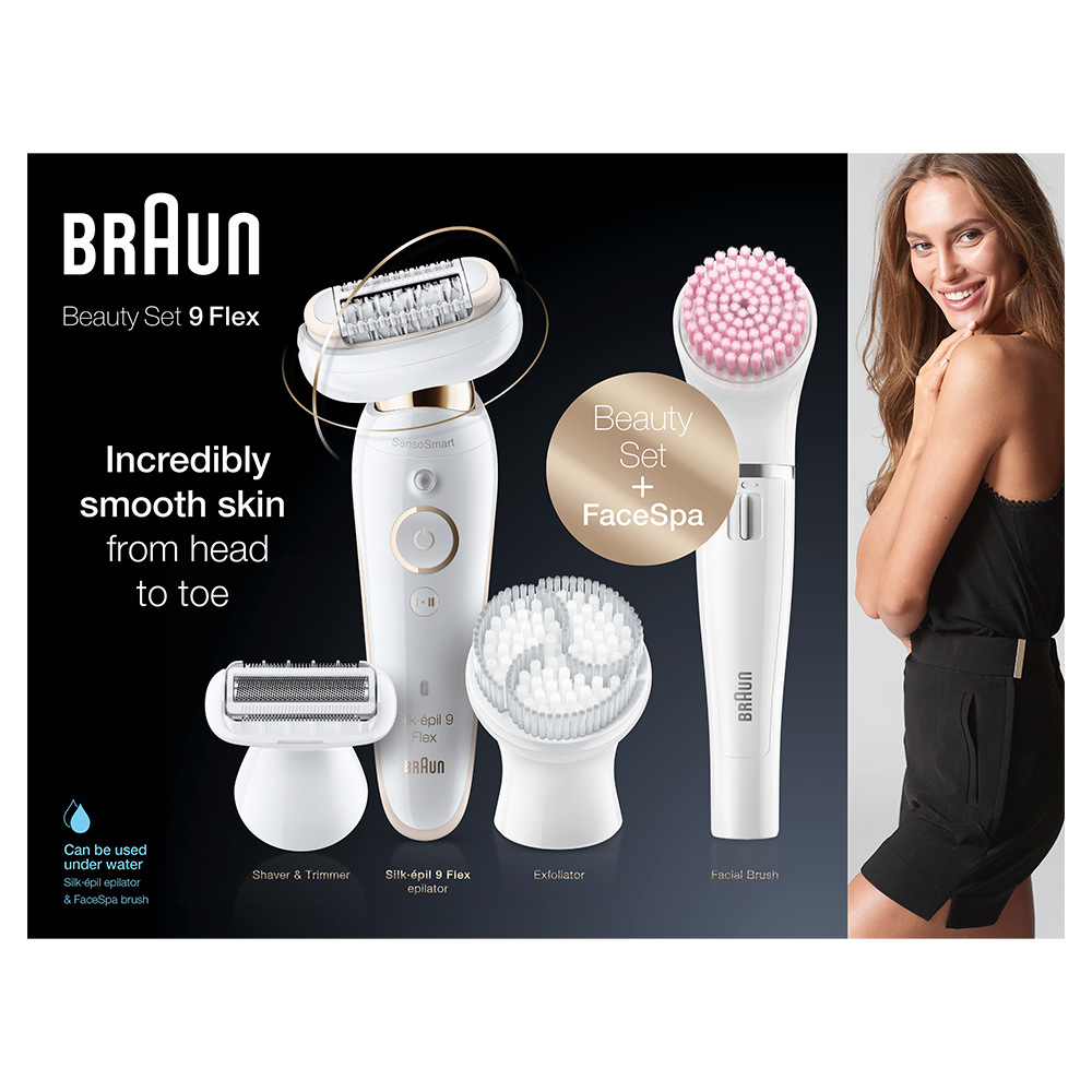 Эпилятор Braun Silk-epil 9 Flex Beauty Set SES 9100 - фото 5