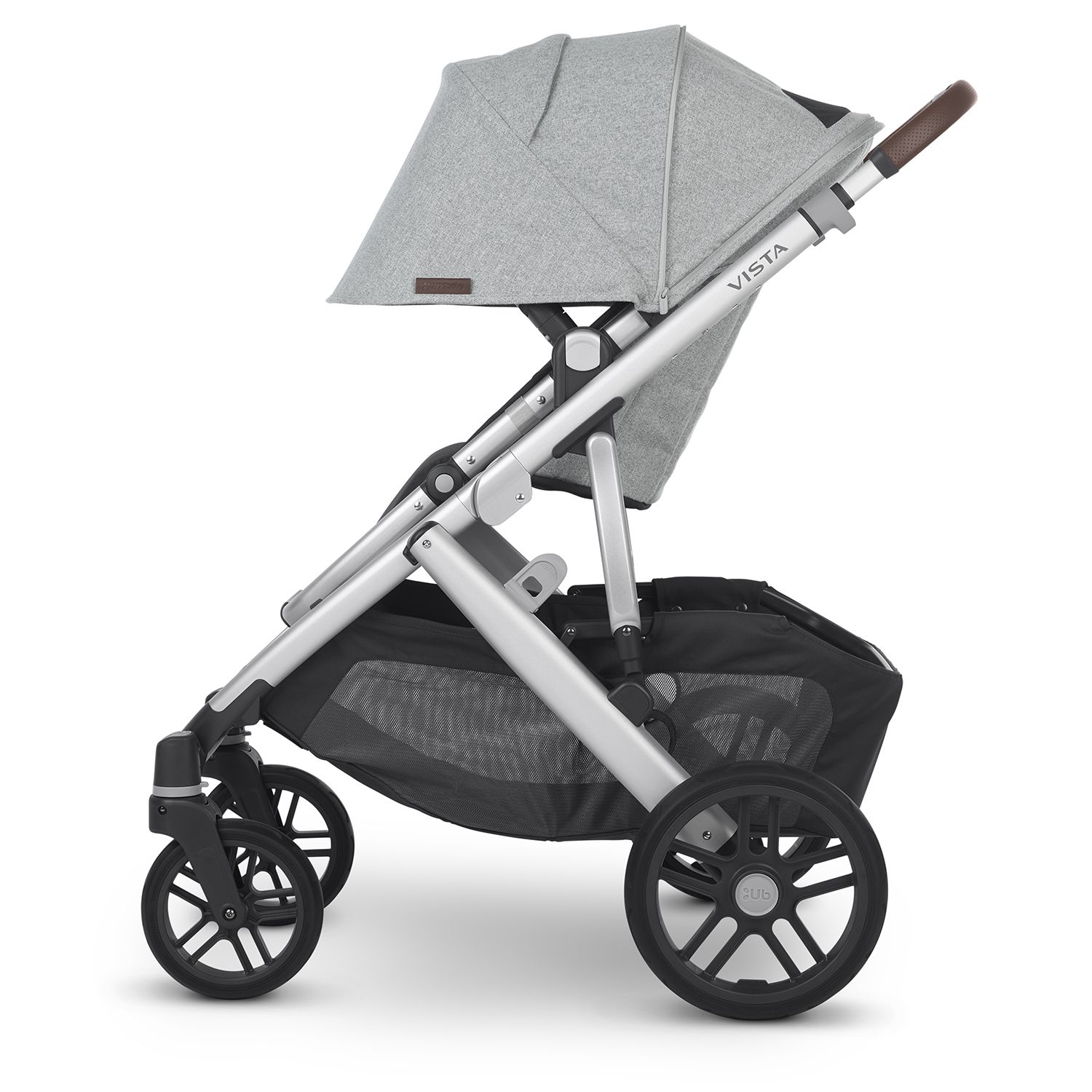 Коляска 2в1 UPPAbaby Vista V2 Stella Серебристый меланж - фото 21