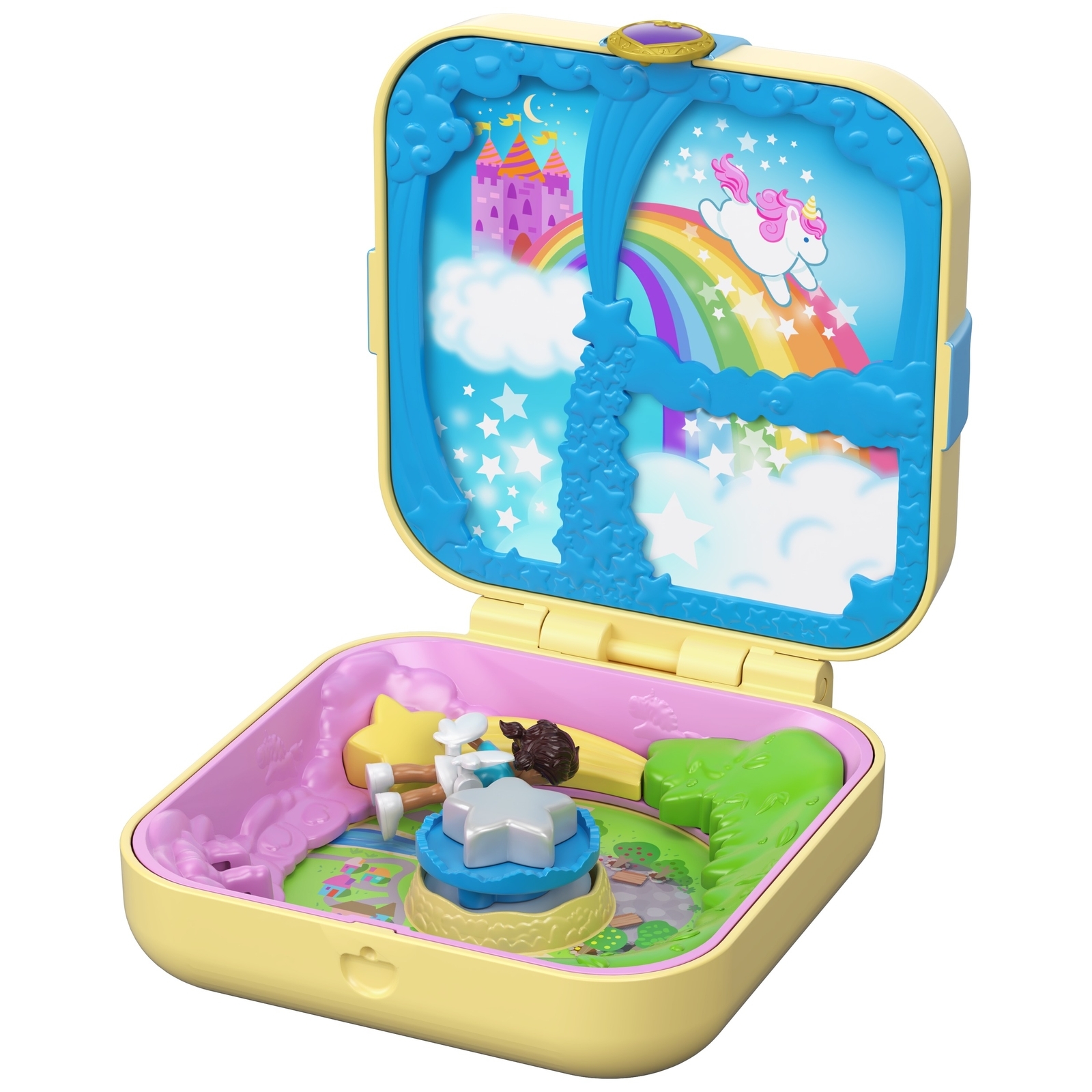 Набор игровой POLLY POCKET Мини-мир Сказочная страна единорогов GDK78 GDK76 - фото 1