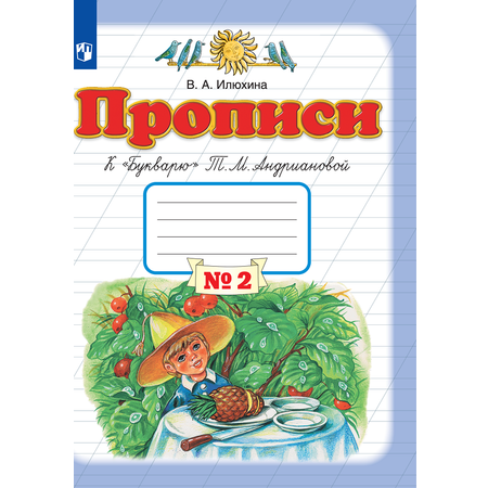 Рабочая тетрадь Просвещение Прописи к Букварю Андриановой 1 класс Часть 2