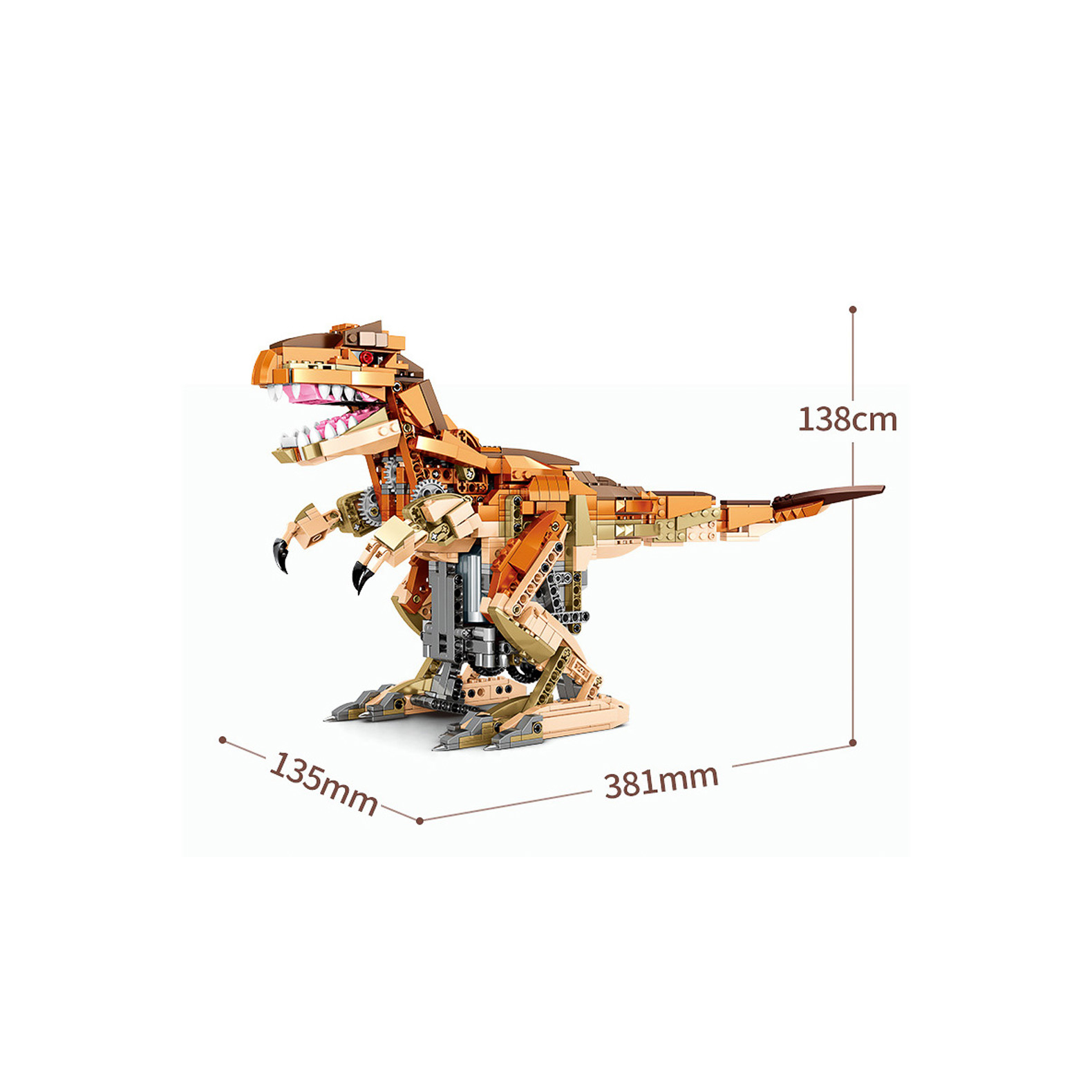 Конструктор Sembo Block Динозавр T-Rex 205035 - фото 2