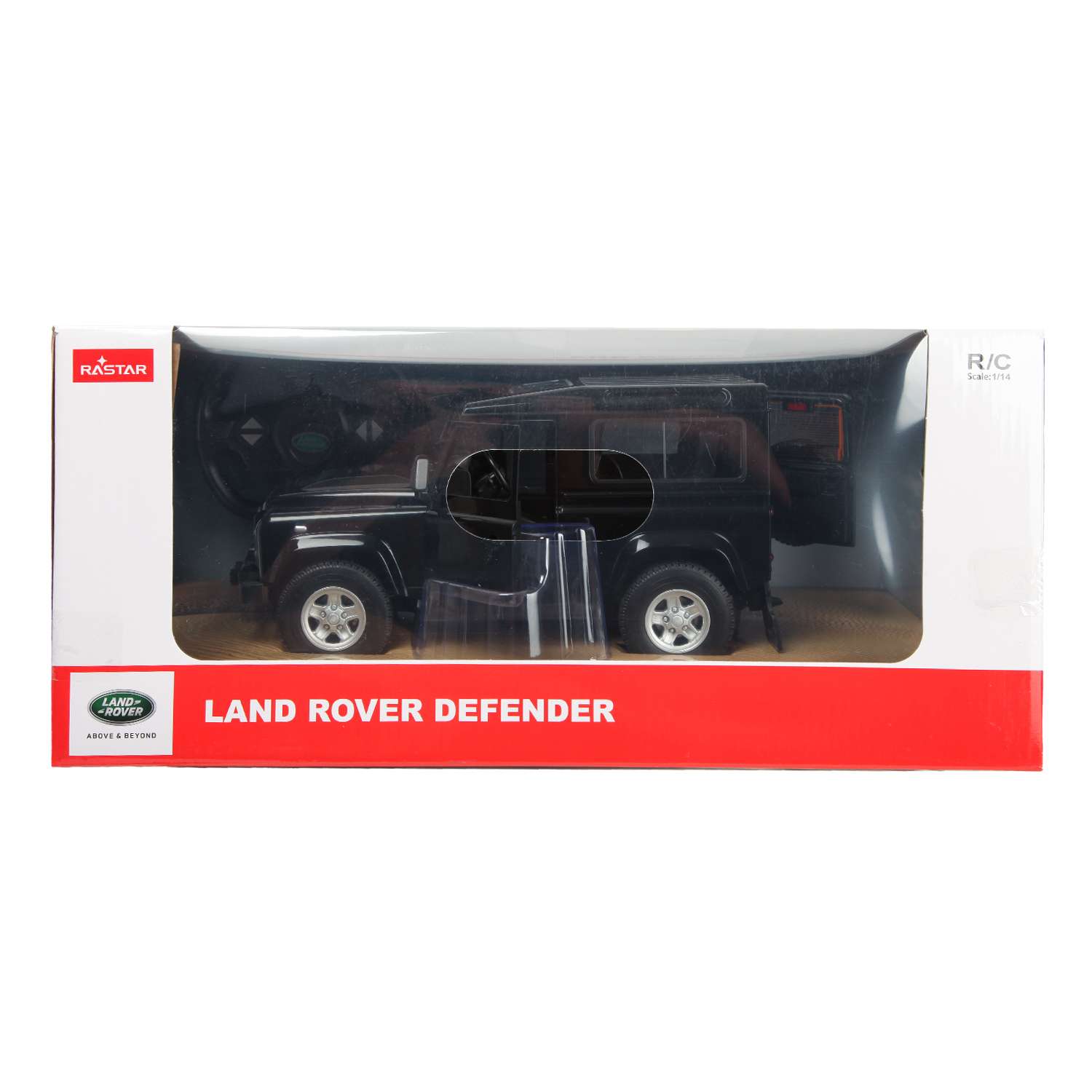 Машина Rastar РУ 1:14 Land Rover Denfender Черный 78400 - фото 2