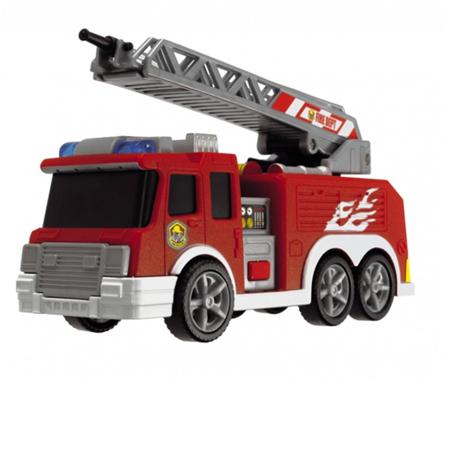 Пожарная машина Dickie 15 см (свет, звук, вода) 3443574 - фото 1