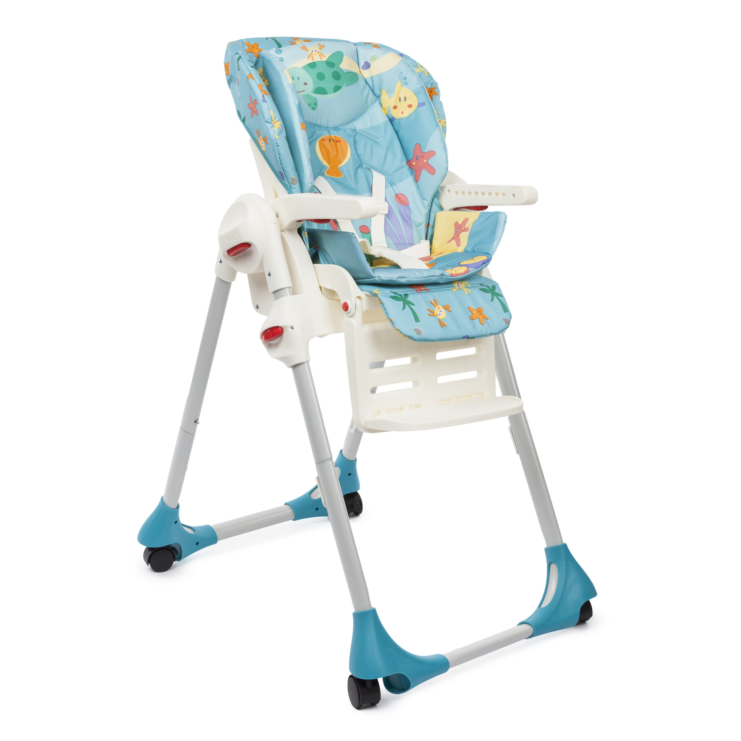 Стульчик высокий Chicco Polly 2в1 SEA DREAMS-4W 6м+ - фото 13