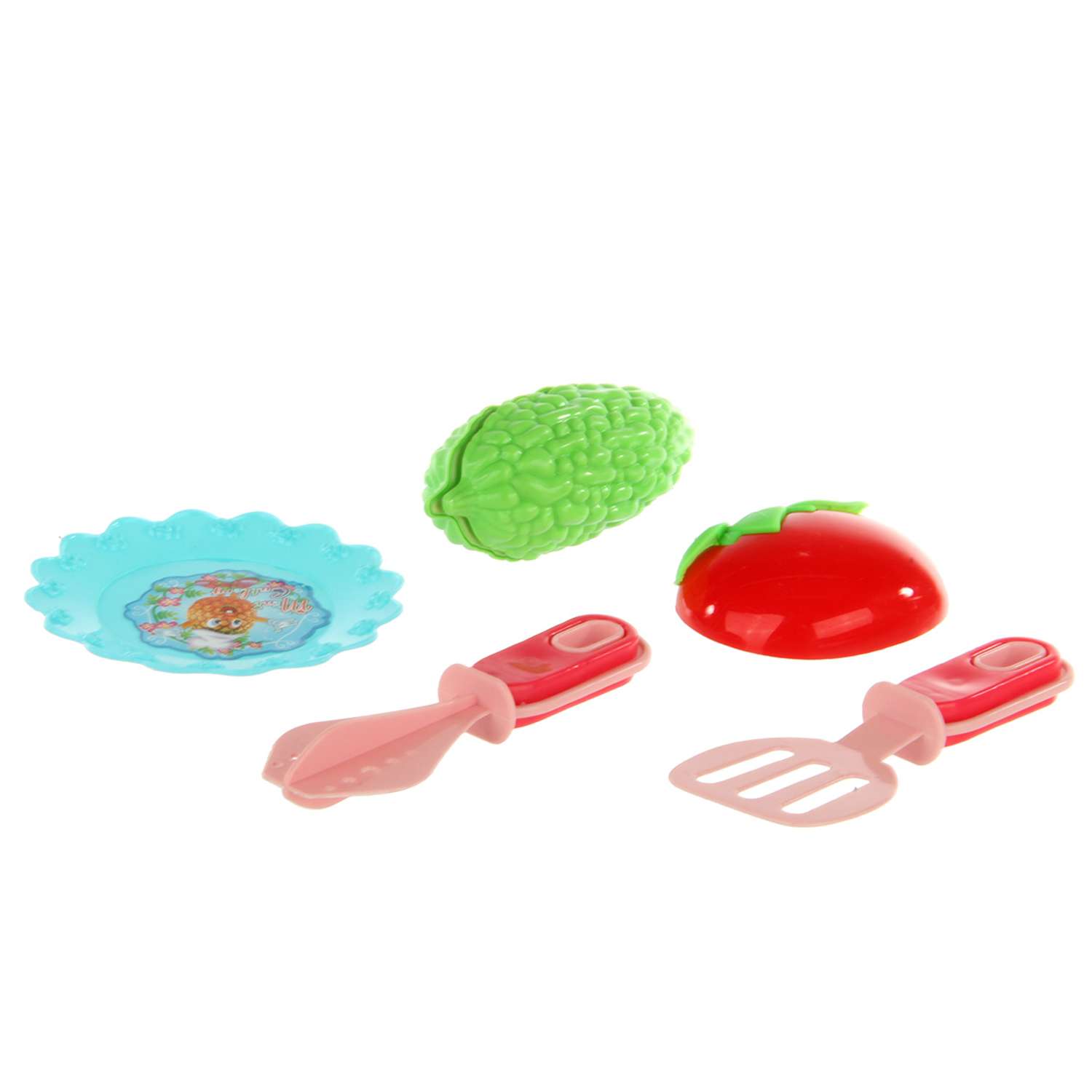 Детская посуда игрушечная Veld Co с плитой и продуктами - фото 4