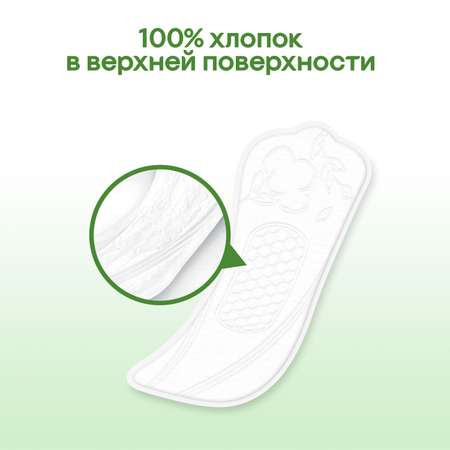 Прокладки ежедневные Kotex Natural Нормал 40шт