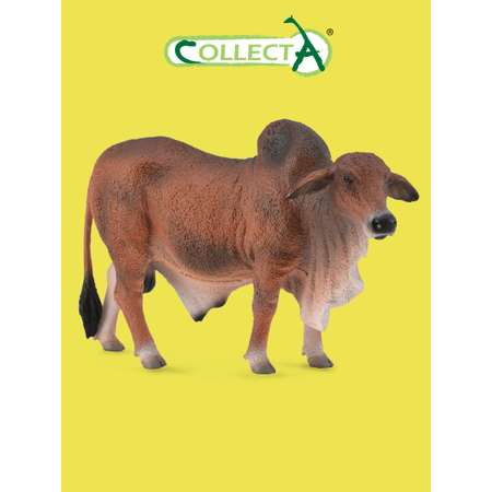 Игрушка Collecta Красный брахманский бык фигурка животного