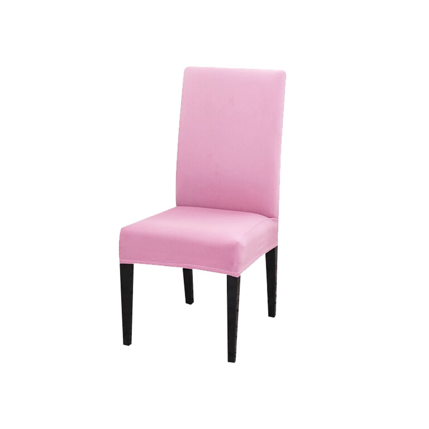 Чехол на стул LuxAlto Коллекция Jersey розовый - фото 1