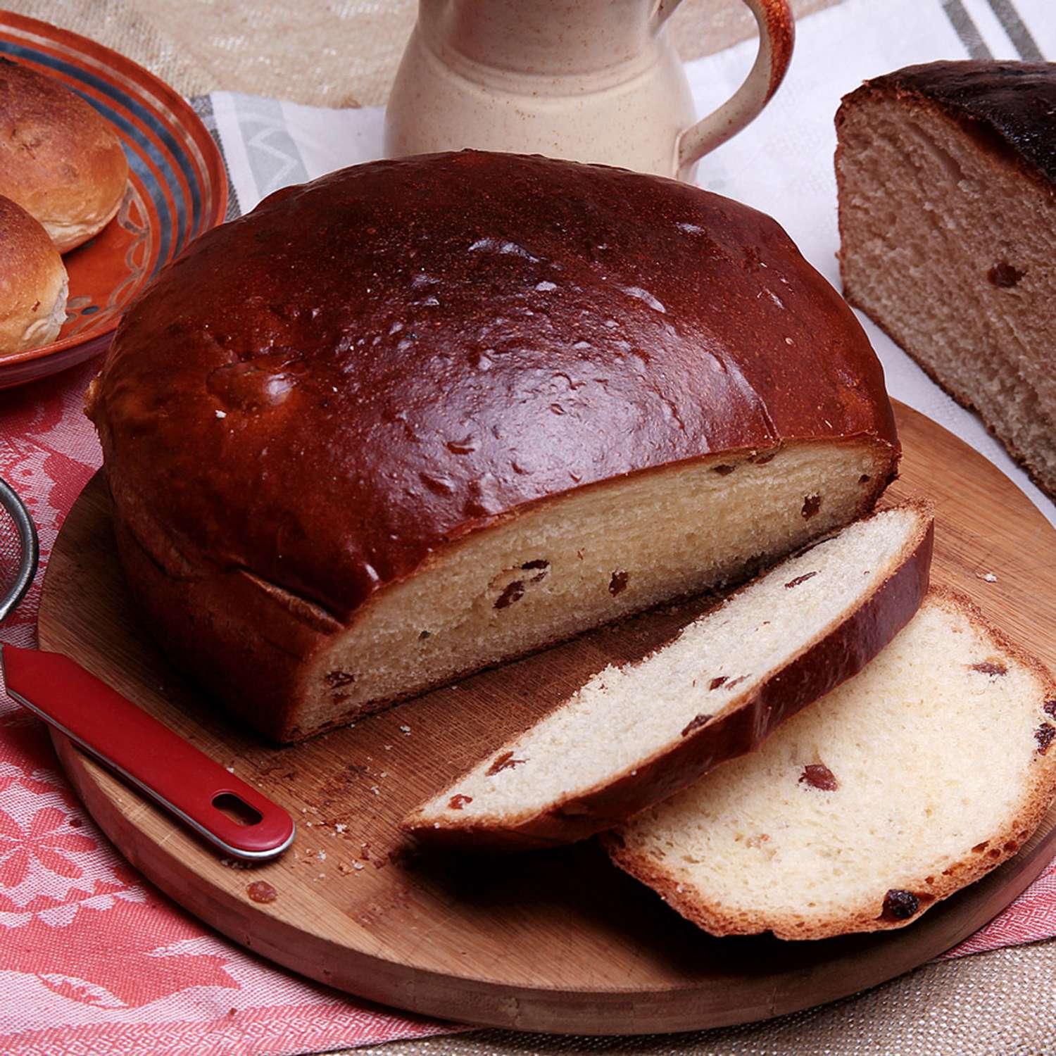 Бабушкин хлеб С. Пудовъ С изюмом и корицей 500 г - фото 3