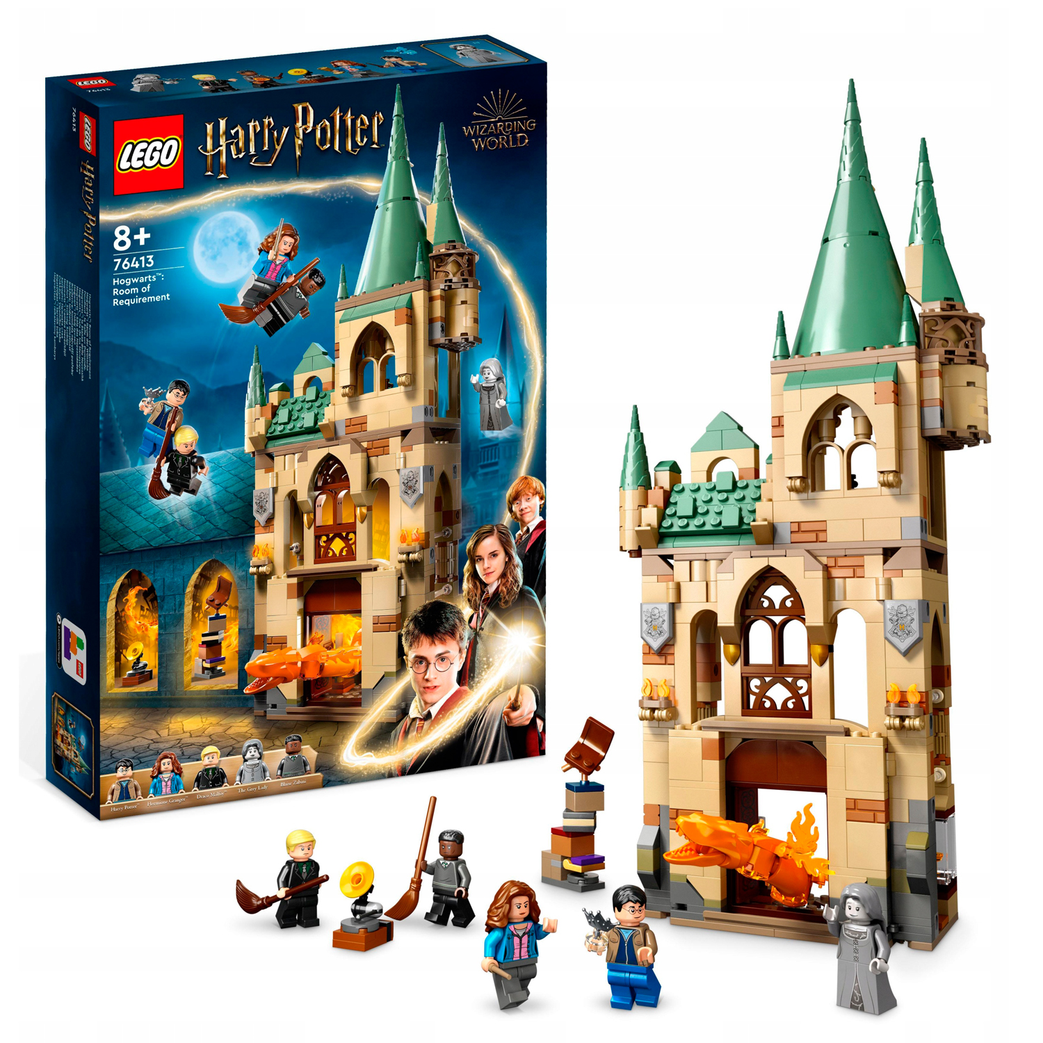 Конструктор детский LEGO Harry Potter Выручай-комната 76413 купить по цене  7566 ₽ в интернет-магазине Детский мир