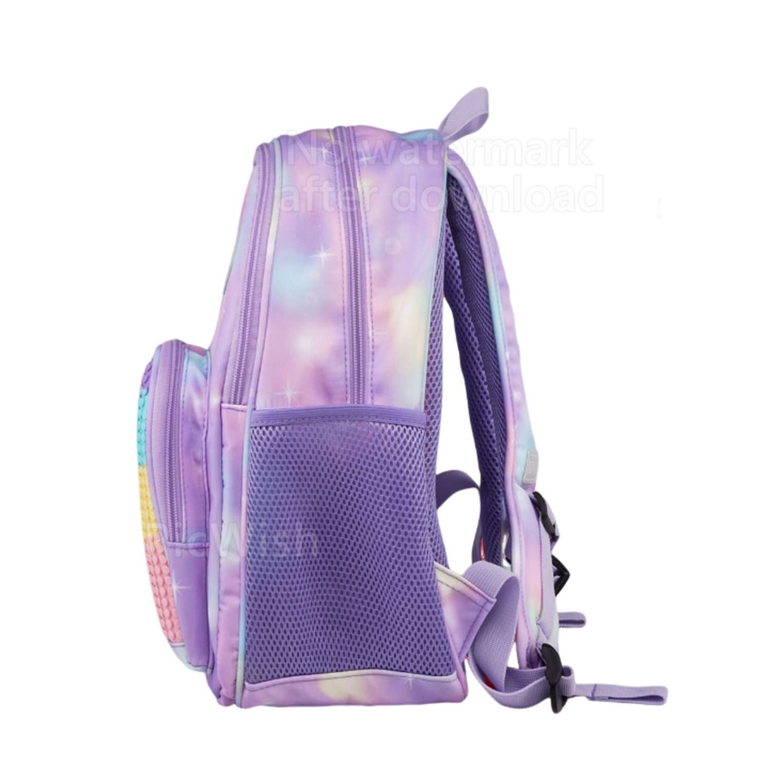 Рюкзак пиксельный Upixel rainbow Futuristic Kids School Bag U21-001 фиолетовый - фото 4