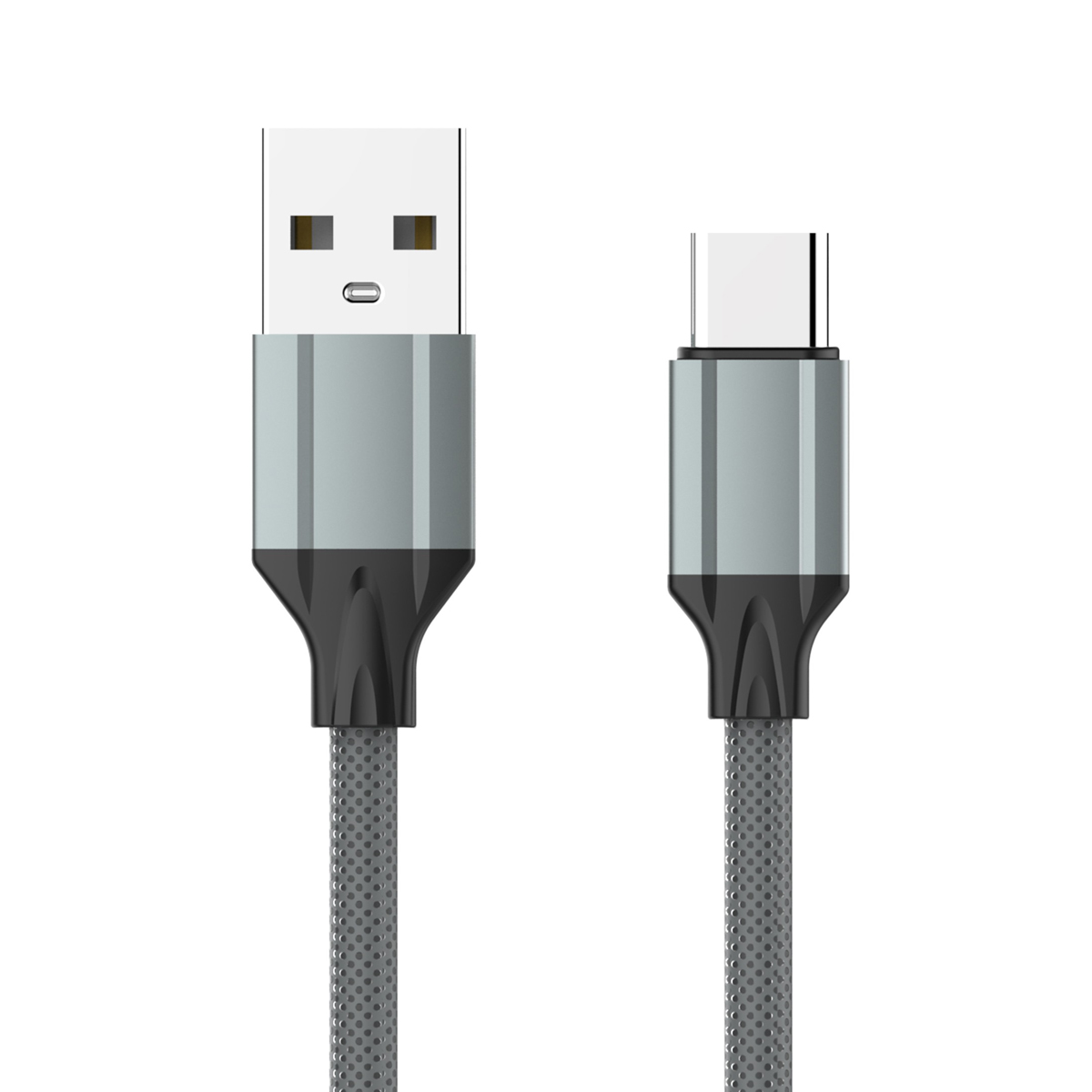 Кабель USB-Type-C LDNIO LS441 1м / 2.4 А / медь 86 жил / серый - фото 3