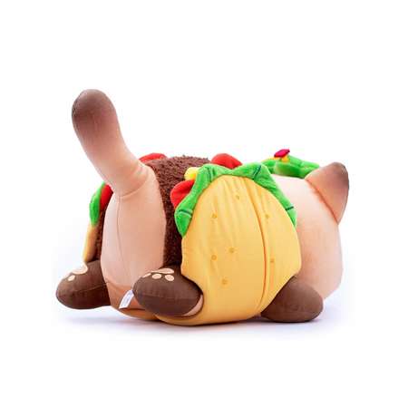 Мягкая игрушка-подушка Михи-Михи кот Бутерброд Taco Cat 25 см
