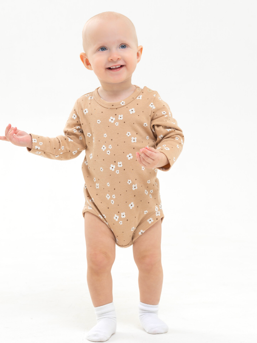 Боди Linas baby 1989-9_Кофейный - фото 7