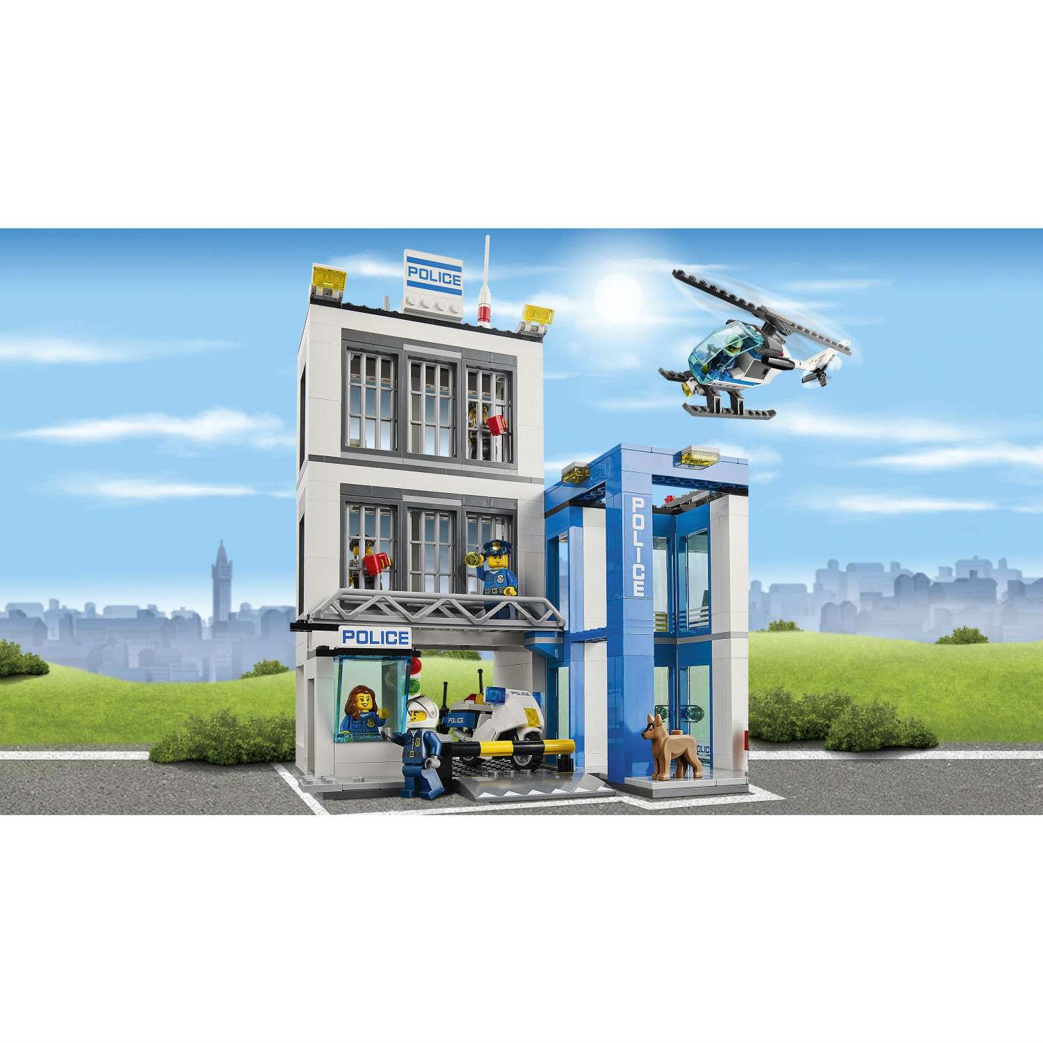 Конструктор LEGO City Police Полицейский участок (60047) - фото 9
