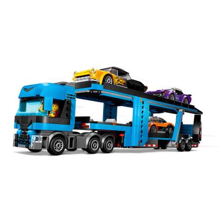 Конструктор LEGO Грузовик-автовоз со спортивными автомобилями 60408