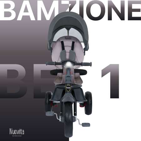 Трехколесный велосипед Nuovita Bamzione BE1 Серый