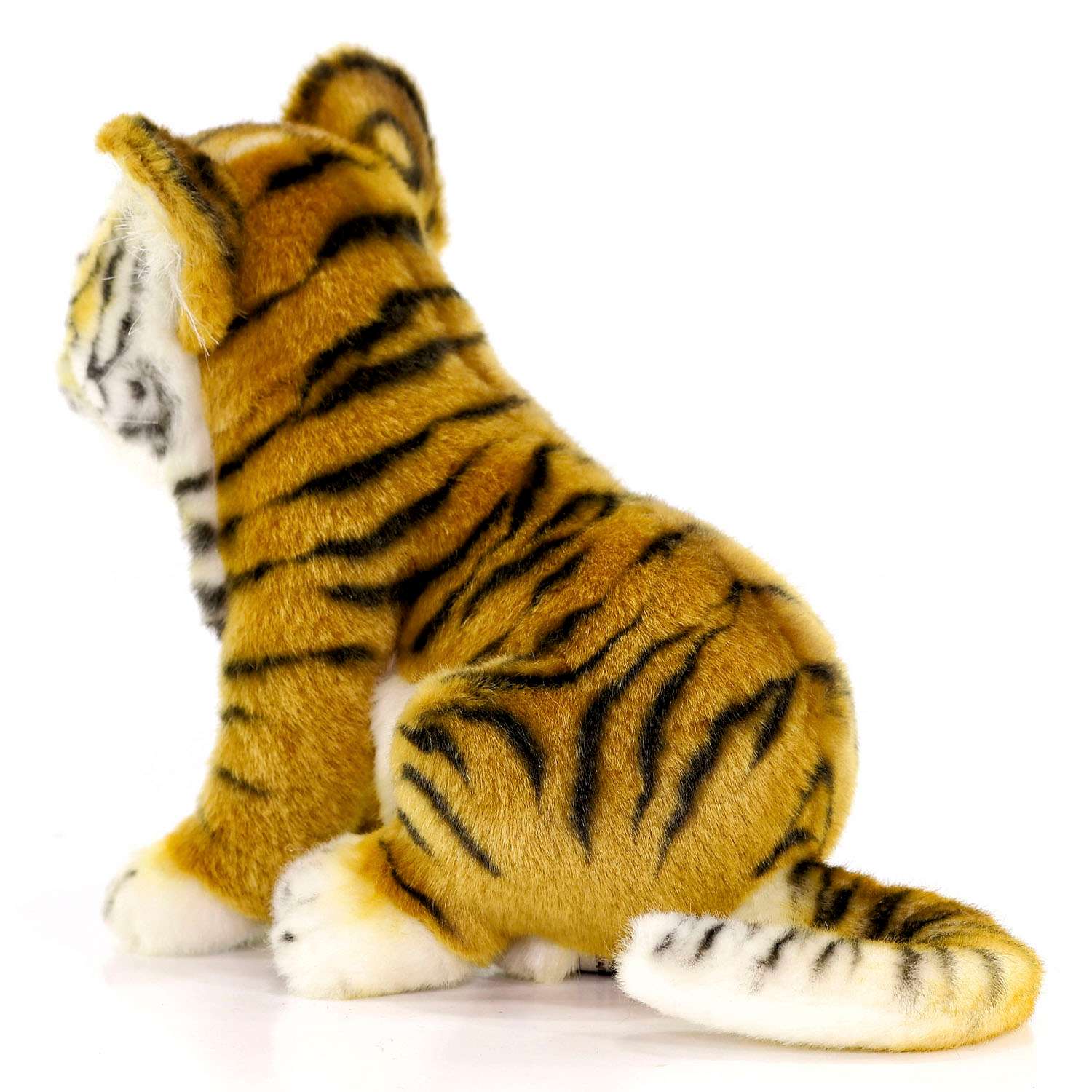 Реалистичная мягкая игрушка HANSA Тигр амурский детёныш 26 см - фото 5