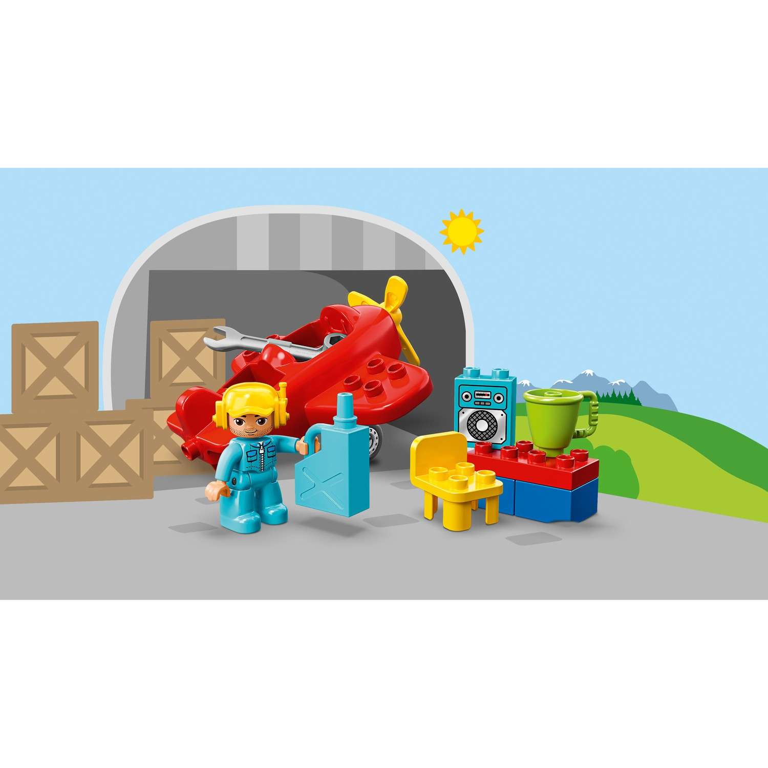 Конструктор LEGO DUPLO Town Самолет 10908 - фото 6