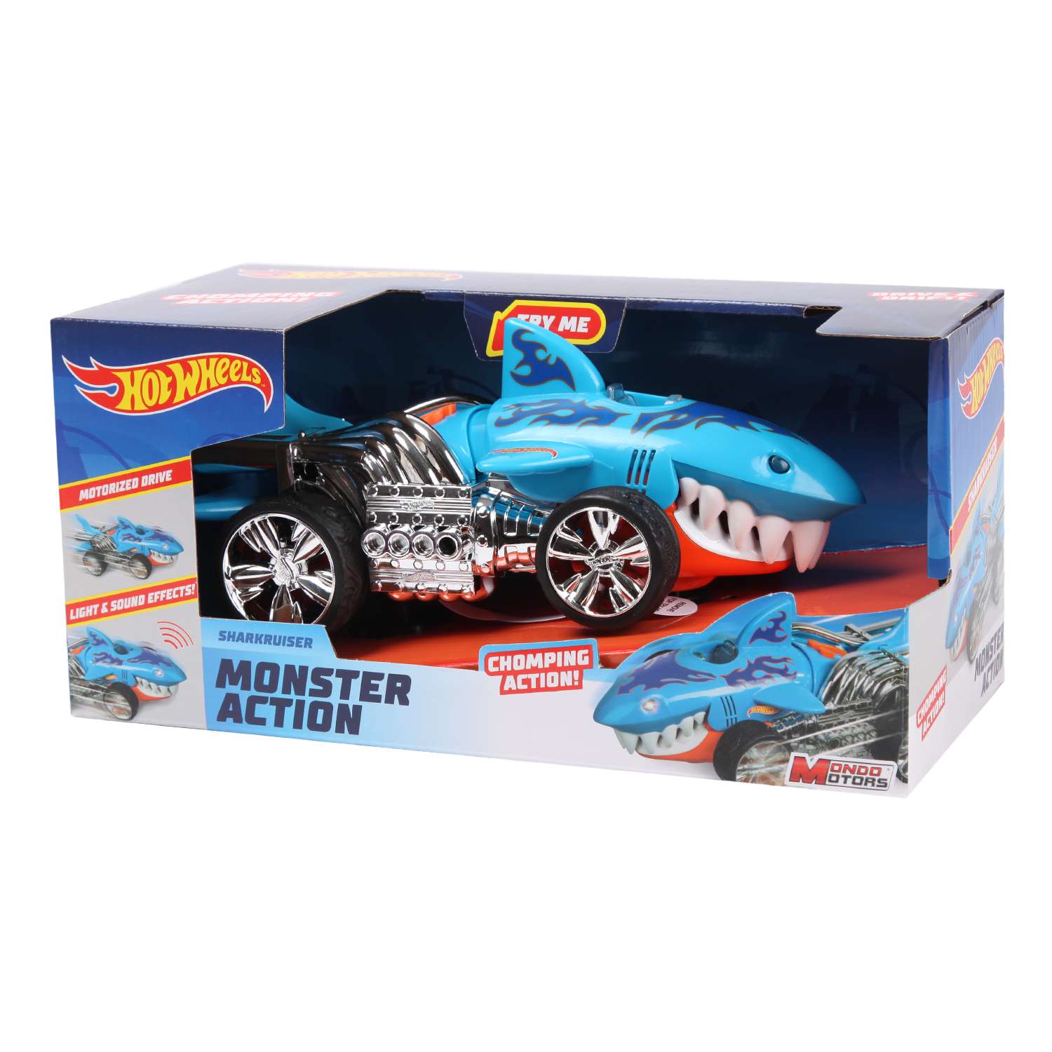 Машина Hot Wheels Monster Action Sharkruiser 51204 51204 - фото 2