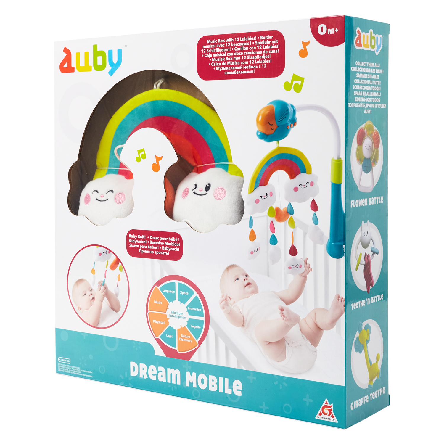 Игрушка Auby Мобиль музыкальный на кроватку 40743 - фото 9