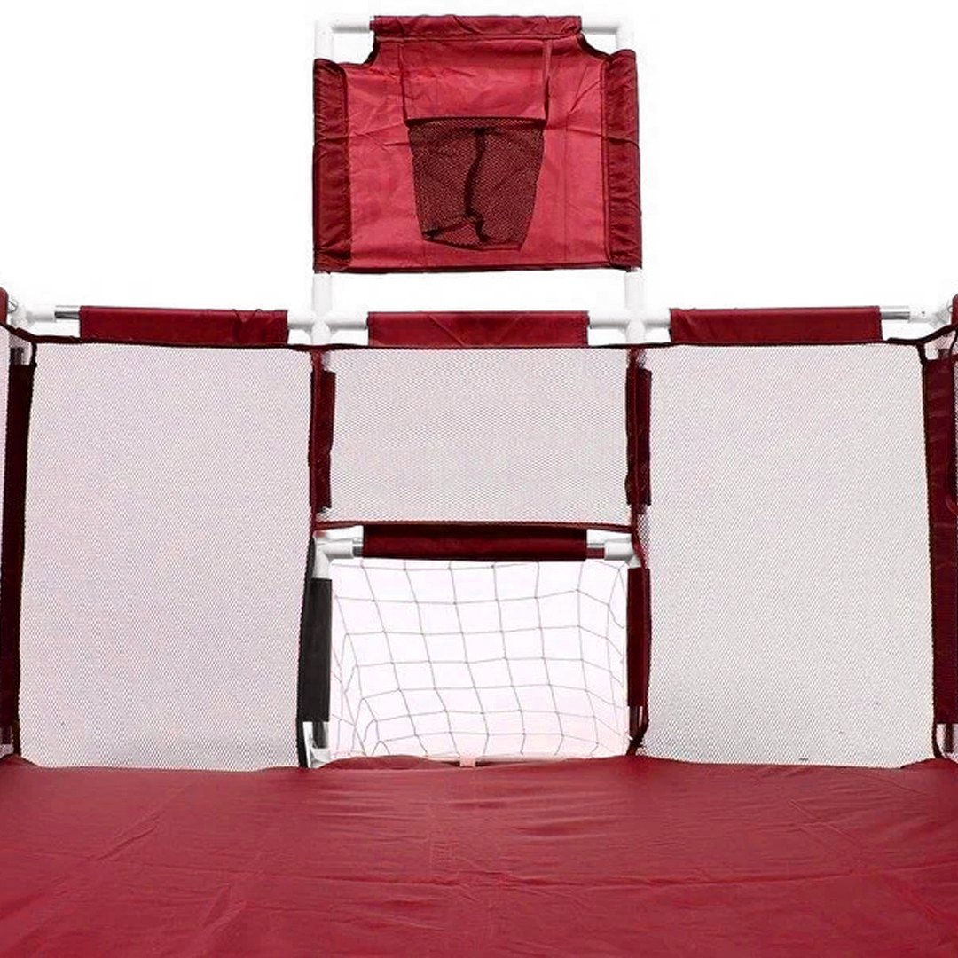 Манеж детский игровой CINLANKIDS с корзиной 180*125*62 MGI-180-RED - фото 6