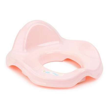 Сидушка PLASTIC REPABLIC baby На унитаз детская защитная розовый
