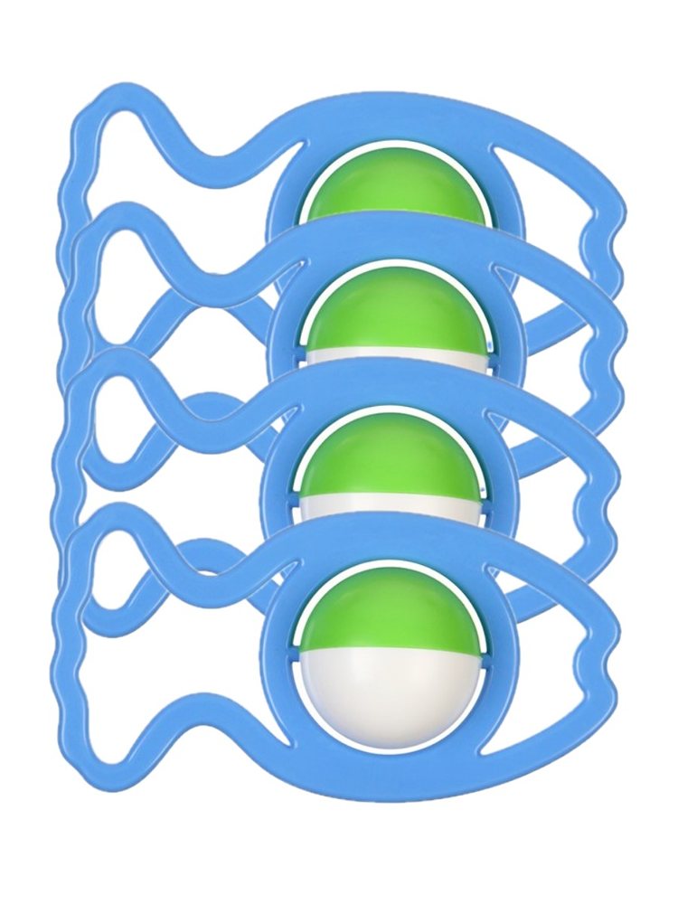 Погремушка Аэлита «Рыбка» цвет микс 4 штуки - фото 1