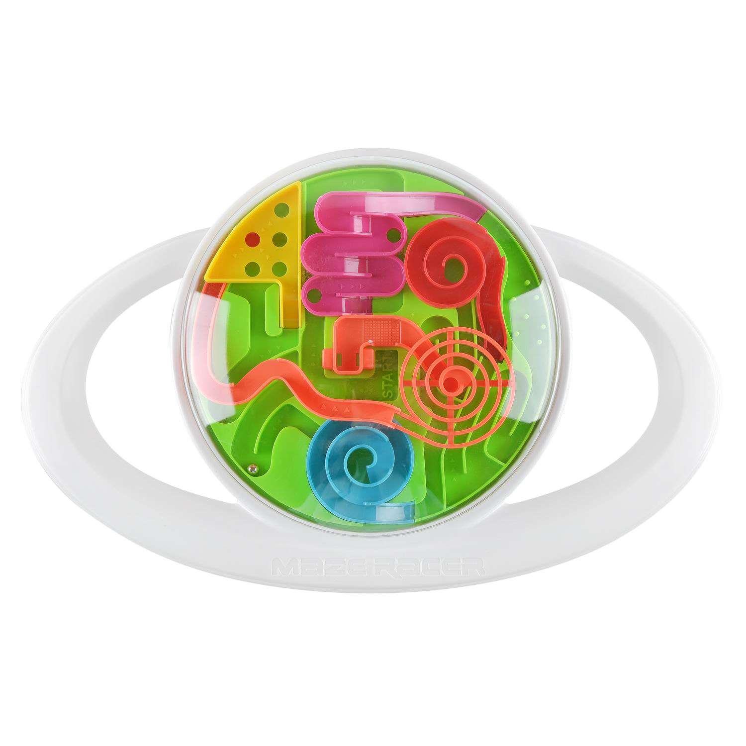 Игрушка ABTOYS Интеллектуальный шар 3D в диске диаметр лабиринта 15 см - фото 4