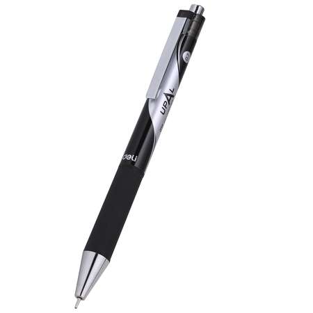 Ручка шариковая Deli Upal автоматическая Черная 1204801