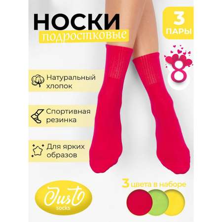 Носки 3 пары JUST T