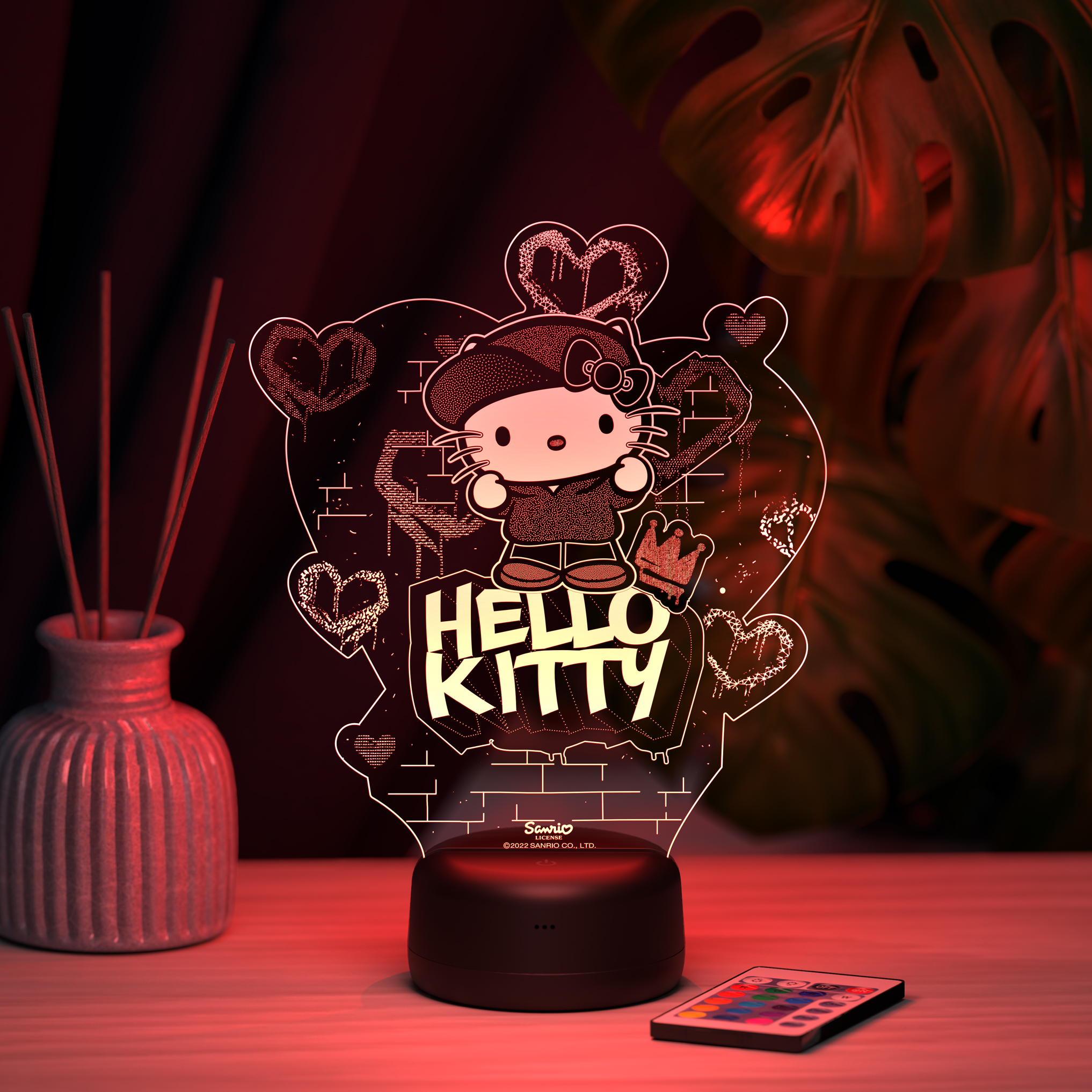 Ночник HELLO KITTY 16 цветов - фото 12