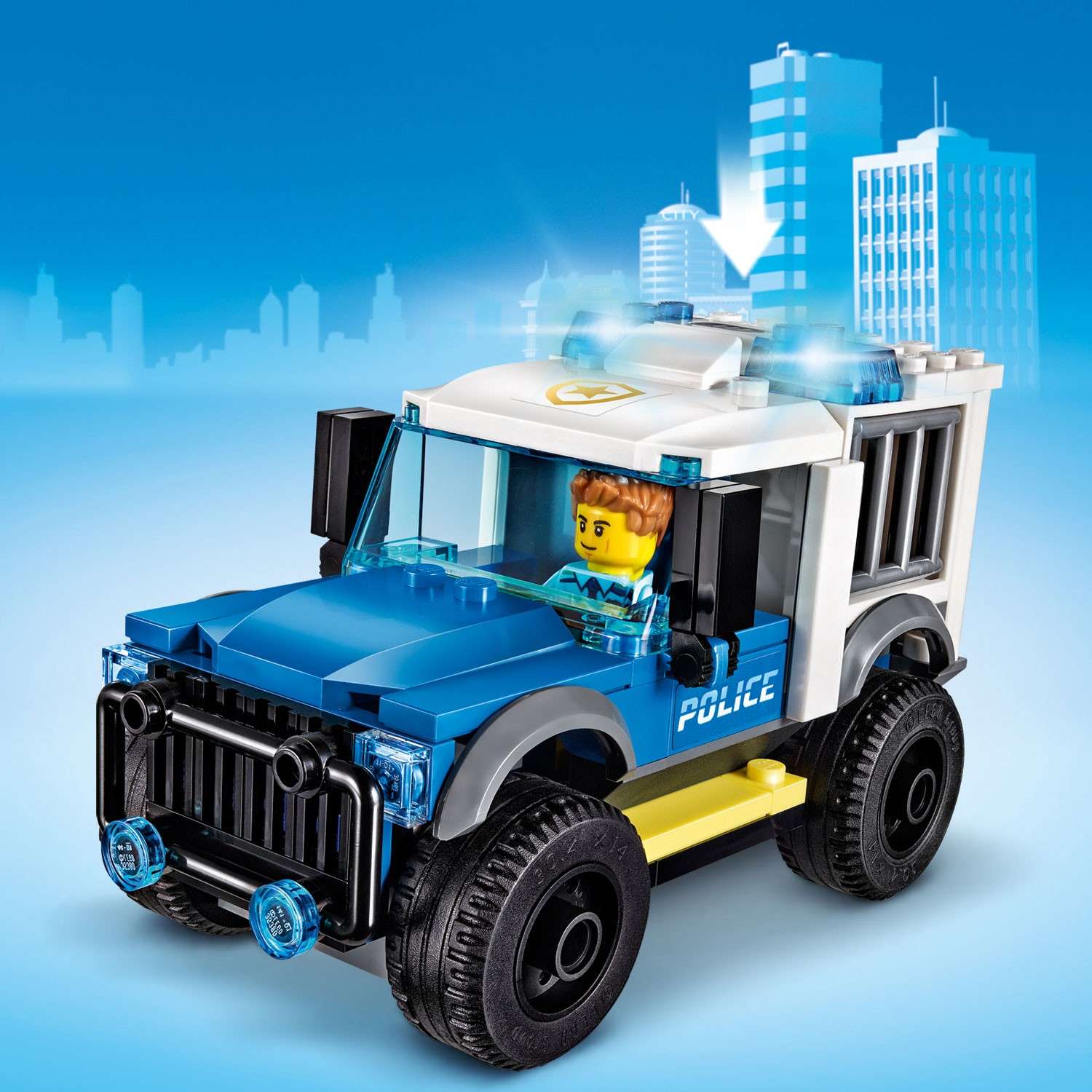 Конструктор LEGO City Police Полицейский участок 60246 - фото 14