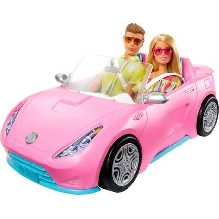 Набор игровой Barbie 2куклы +автомобиль +аксессуары GJB71