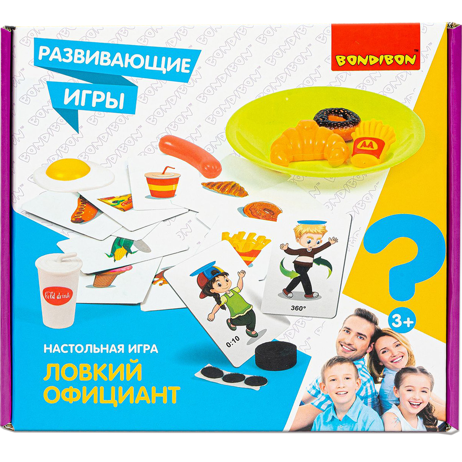 Игра развивающая Bondibon Ловкий официант ВВ4514 - фото 8