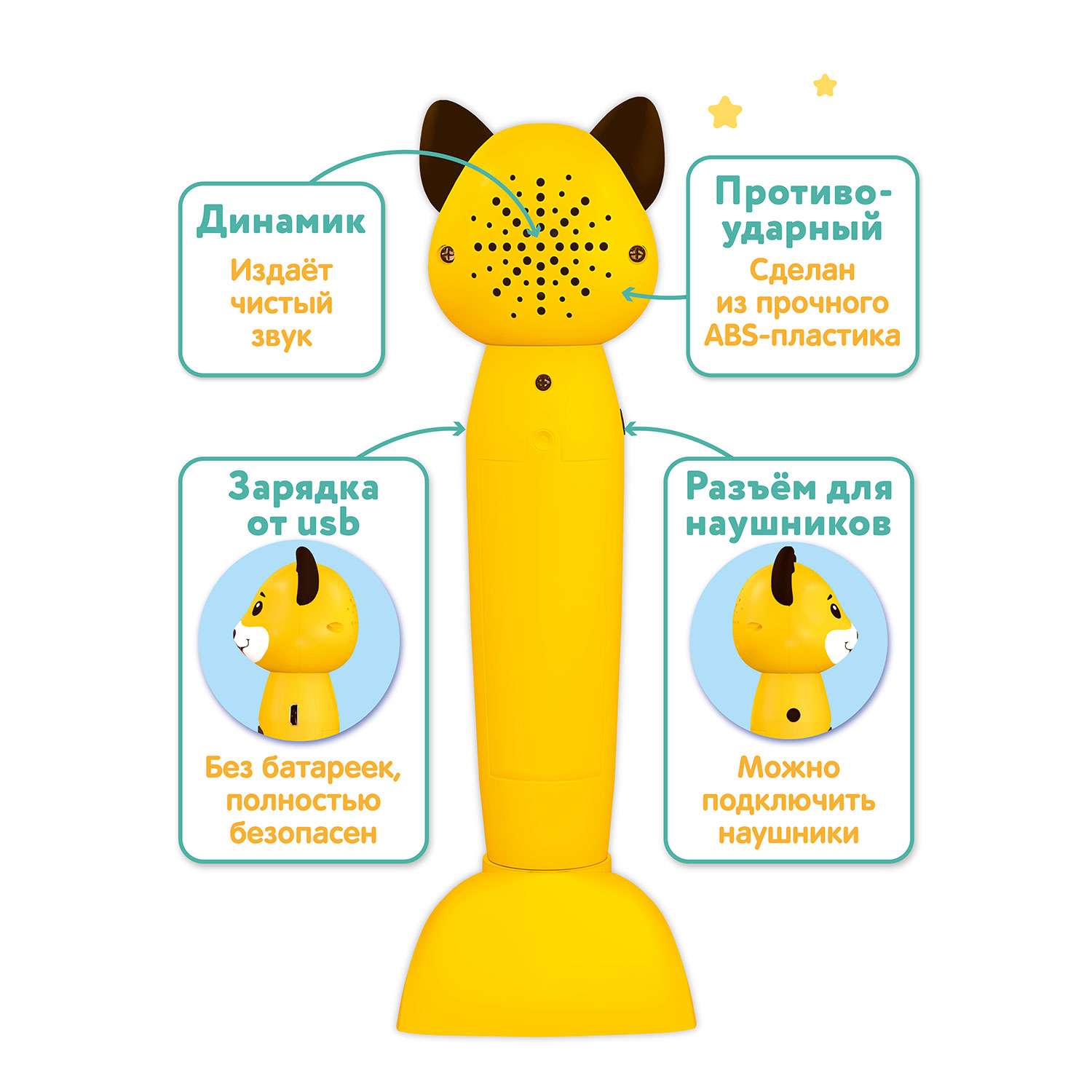 Набор логопедическая игрушка BertToys Собачка Буля и две интерактивные книги - фото 14