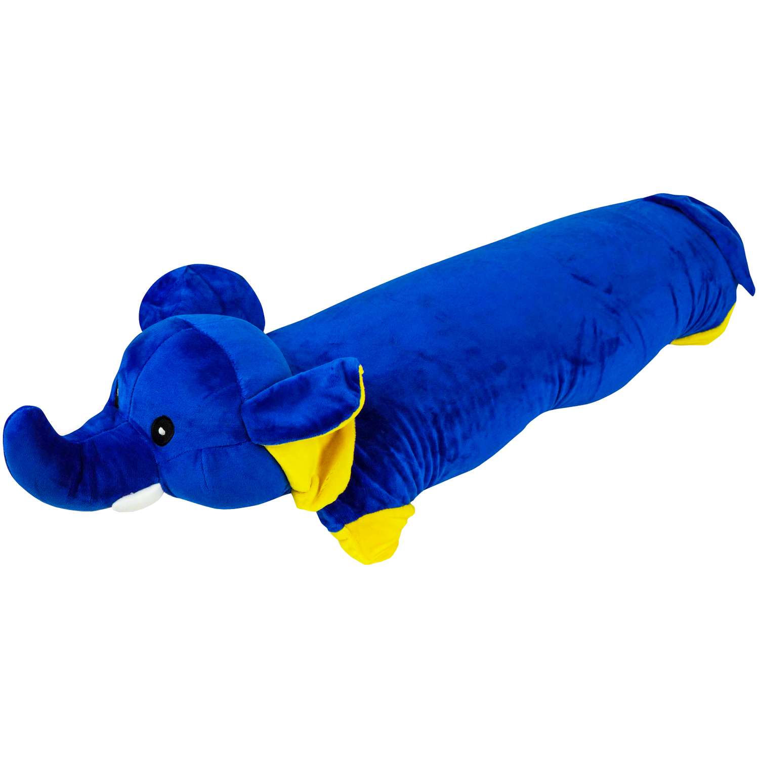 Подушка детская латекс для сна Green Latex в чехле синий Слон - фото 1