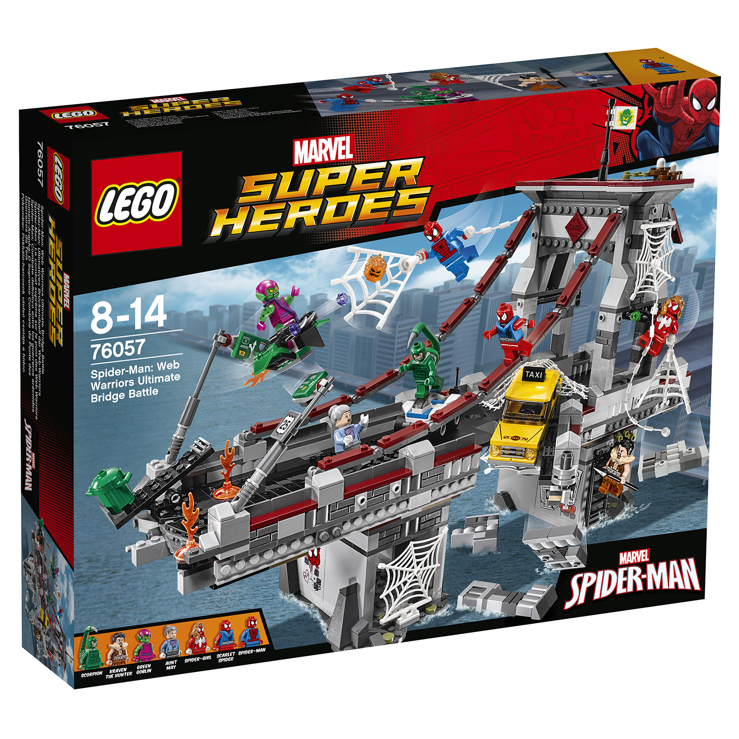 Конструктор LEGO Super Heroes Человек-паук:последний бой воинов паутины  (76057) купить по цене 8989 ₽ в интернет-магазине Детский мир