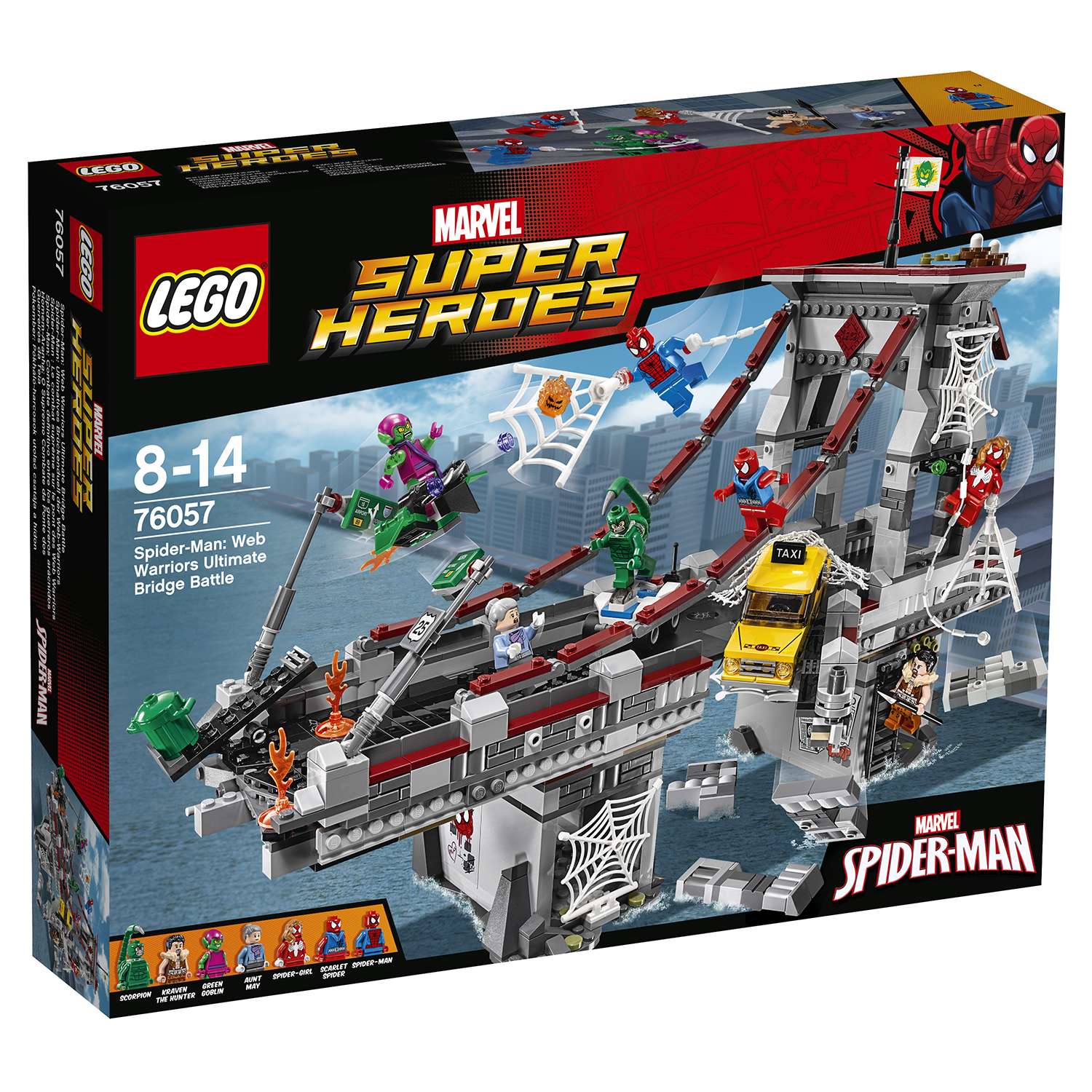Конструктор LEGO Super Heroes Человек-паук:последний бой воинов паутины (76057) - фото 2
