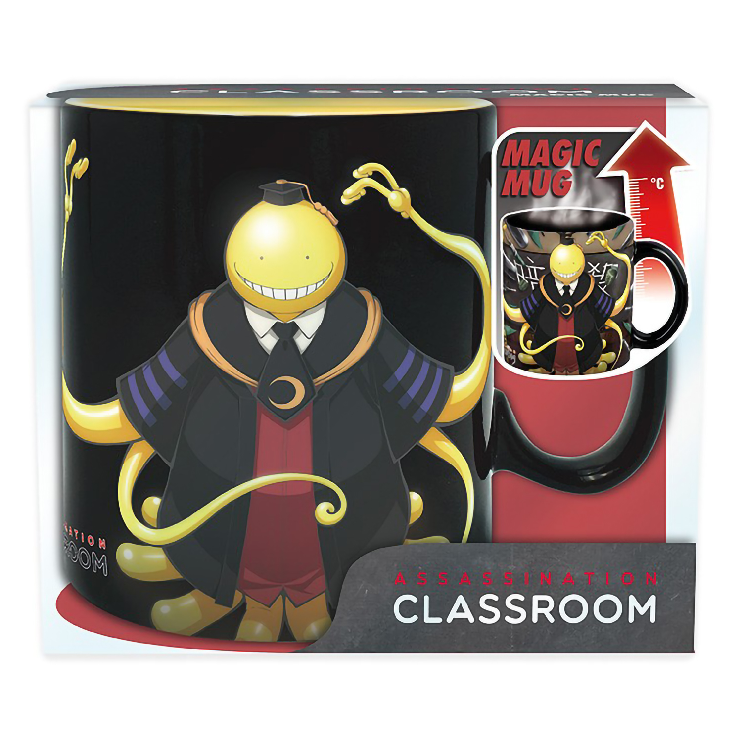 Кружка ABYStyle Assassination Classroom Mug Heat Change 460 ml Koro attacked x2 ABYMUG841 - фото 2