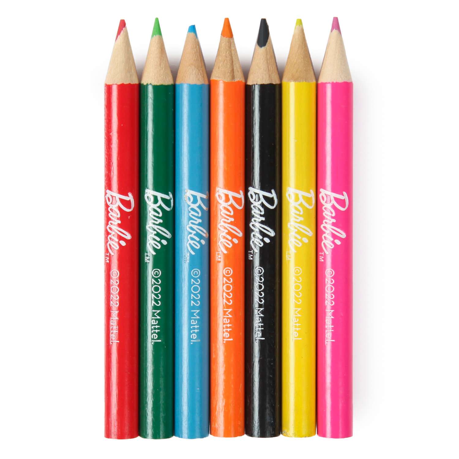 Блокнот Erhaft Barbie +7цветных карандашей DM0910 - фото 3