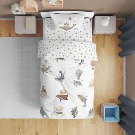 Комплект постельного белья BELLEHOME collection Воздушные замки