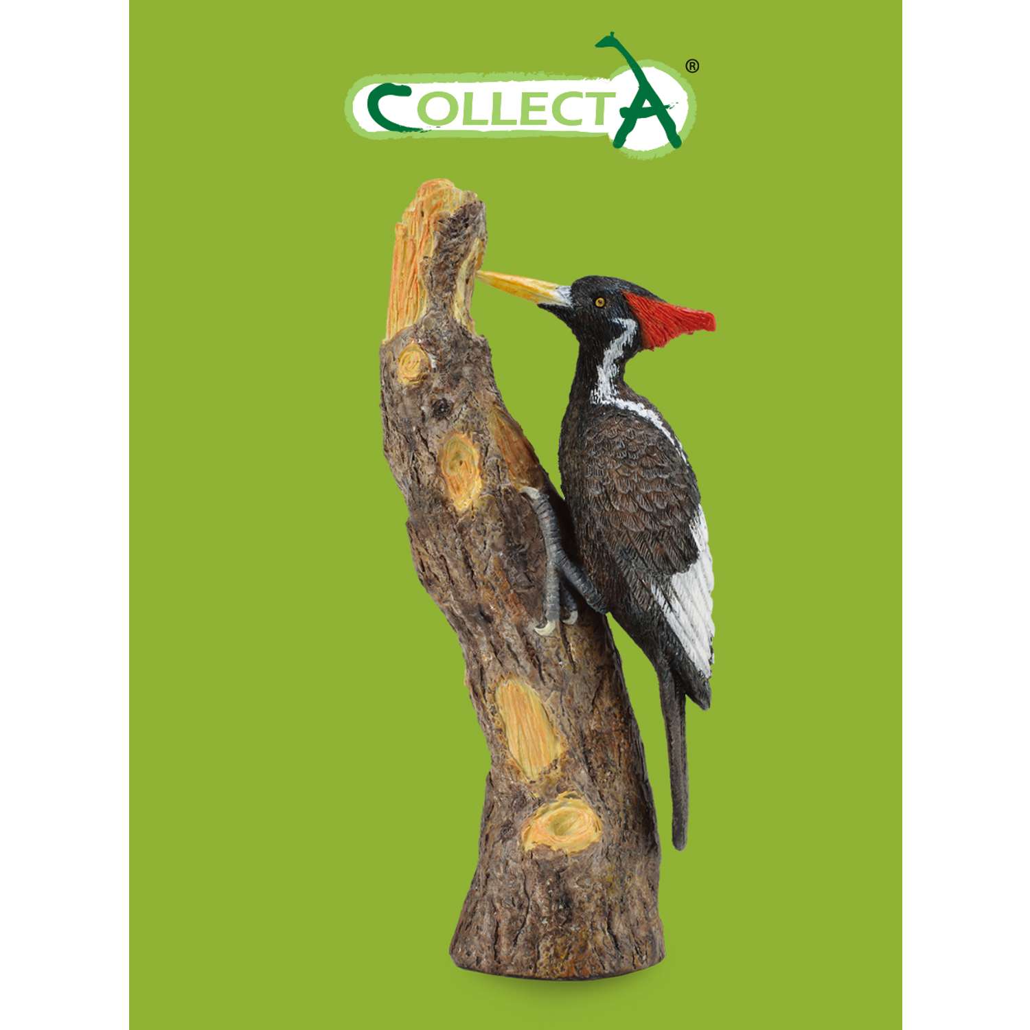 Игрушка Collecta Белоклювый Дятел фигурка птицы - фото 1